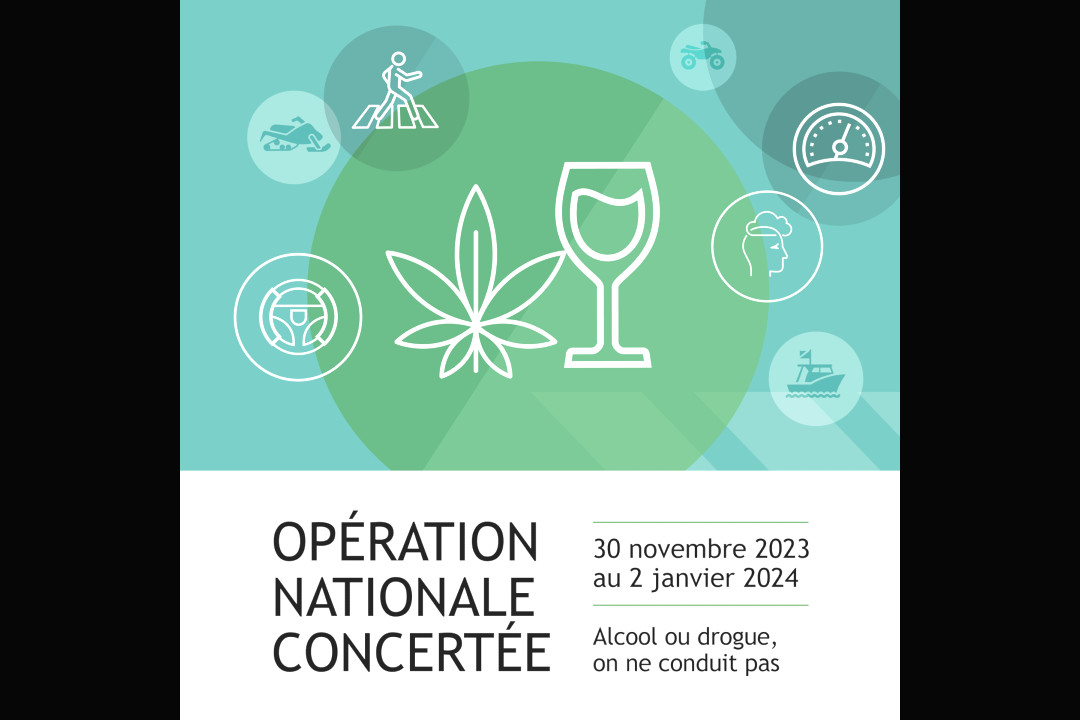 Opération nationale concertée | Alcool ou drogue, on ne conduit pas